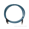 M8 to RJ45 4-pin CAT 5e Ethernet Cable